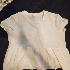 Size small, brand is L.A hearts, white